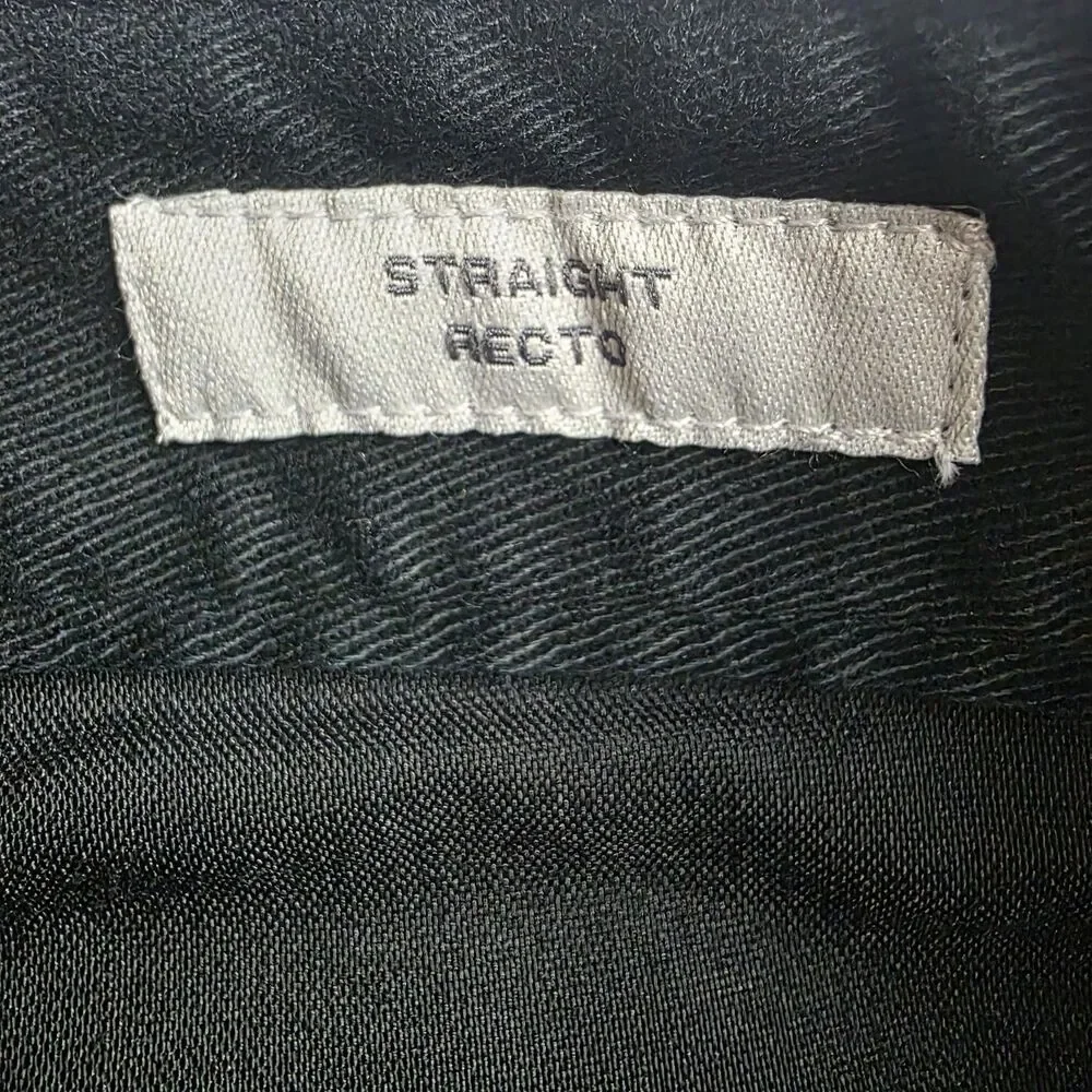 Goodfellow & Co Men's 34x32 Straight Fit Black Denim Jeans